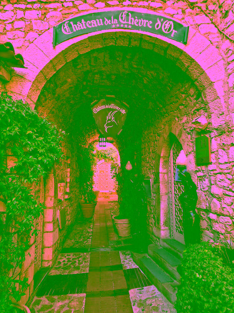 Panoramic view from Eze village over Cap Ferrat — shore excursion from Cannes