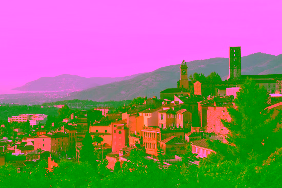 Grasse old town with Provençal architecture, fragrance capital atmosphere, Grasse Gourdon Tourrettes-sur-Loup shore excursion from Villefranche-sur-Mer