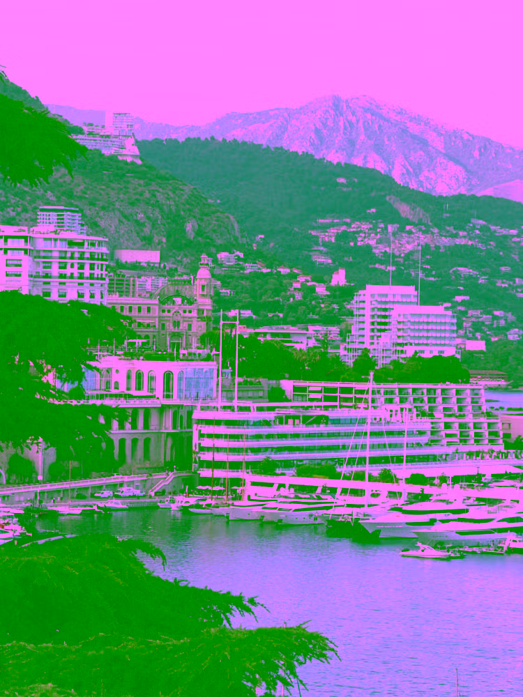 View across Port Hercule toward Monte Carlo Casino and Monte Carlo skyline, Mediterranean setting, Nice Èze Monaco shore excursion